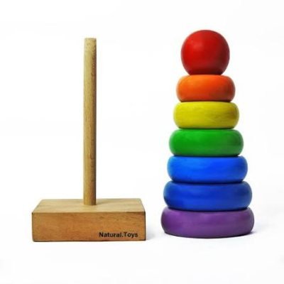 Wooden Stacking Rings — Toys at Dwarkesh Gifts & Cards, Vadodara